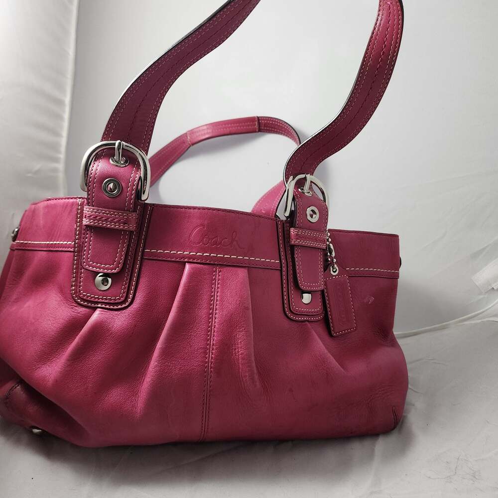 Vintage Y2K Pink Coach Shoulder bag